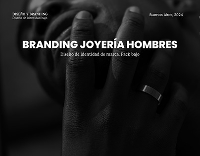 Branding Joyería hombres