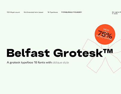 75% Off | Belfast Grotesk