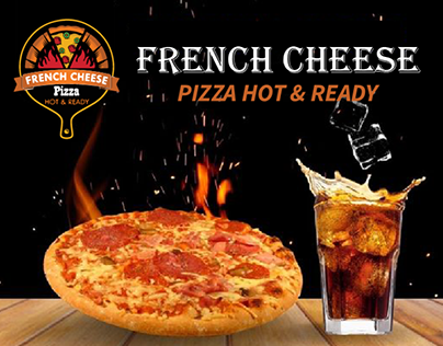 Frensh Cheese Pizzaa Social Media Post