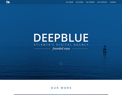 DeepBlue Site Design