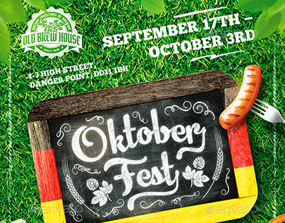 Oktoberfest Festival Poster vol.6