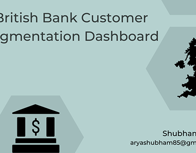 British Bank Customer Segmentation Dashboard