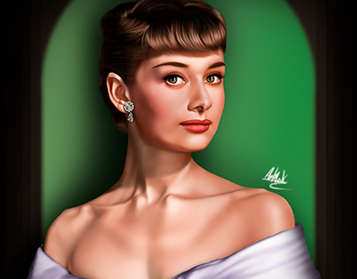 Portrait - Audrey Hepburn