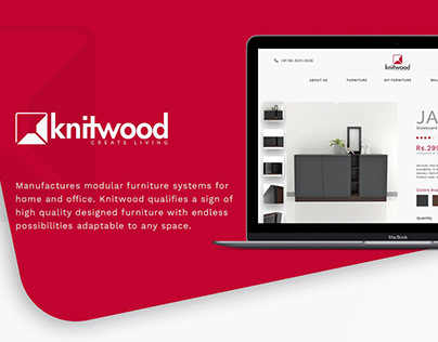 Knitwood - UX/UI Web Design