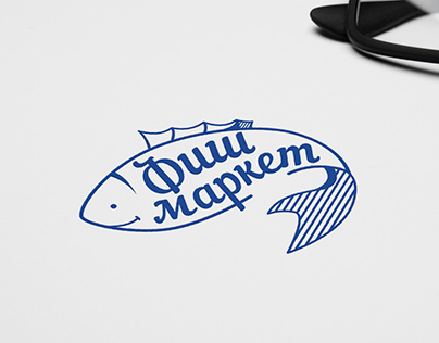 Logo design for network of fish shops