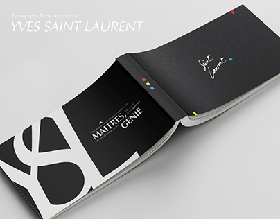 Typography Book | Yves Saint Laurent