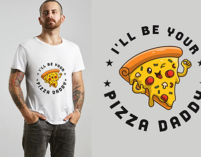 Pizza Daddy T shirt Design