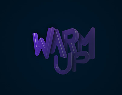 WARM UP _3D Illustrator