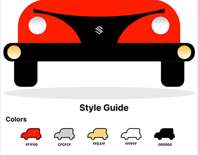 Car app - "Gaadee" (UI/UX)