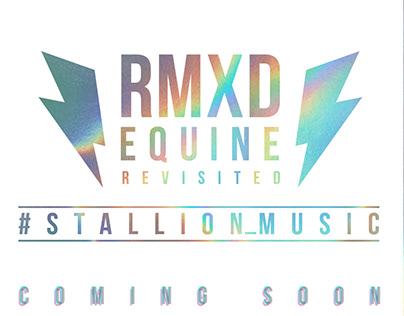 RMXD - EQUINE REVISITED. Album cover art.
