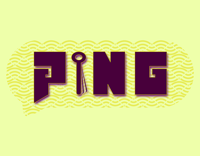 PING . Day 4 of the thirtylogos.com design challenge.