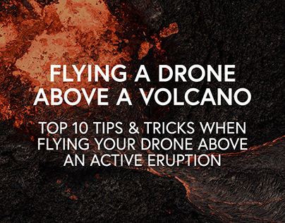 Flying a Drone Above a Volcano