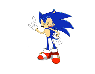 Laughing Sonic