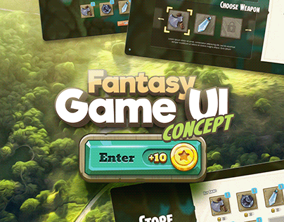 Fantasy Game UI Concept