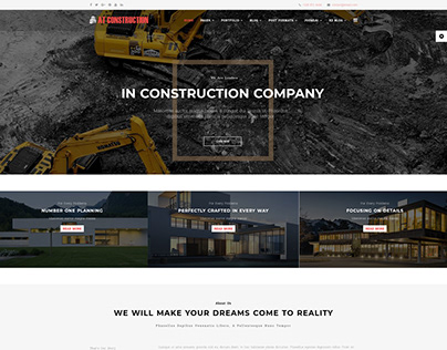 AT Construction – Free Construction Joomla template