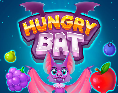 "Hungry Bat" UI/2D Art