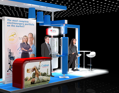 DEPUY SYNTHES_ exhibition booth