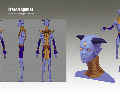 Character concept - Treron Agonar
