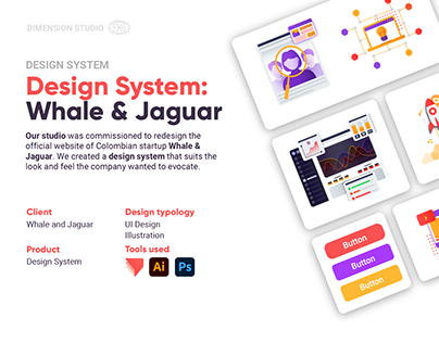 Design System: Whale and Jaguar