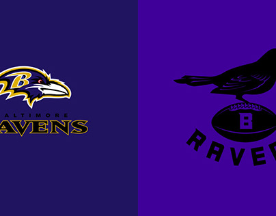 Baltimore Ravens Logo Redesign