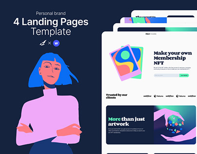 My Personal Brand Landing pages
