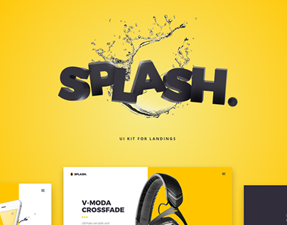 Splash UI Kit for Sketch