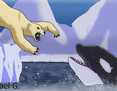 orca vs polar bear