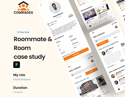 Project thumbnail - Room & Roommate Case Study