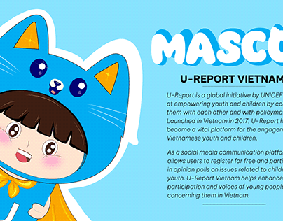 U-REPORT MASCOT CHARACTER