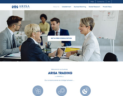 Arisa Trading Website
