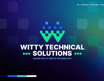 Witty Technology Logo Design
