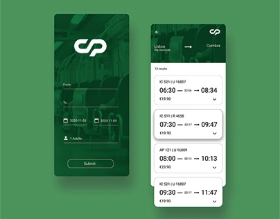 CP App | UIUX Design | Redesign