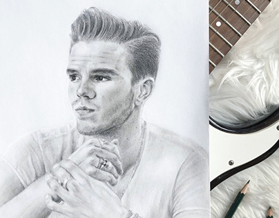 Pencil drawings: people, animals, portraits and more