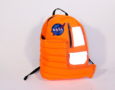 NASA inspired school backpack
