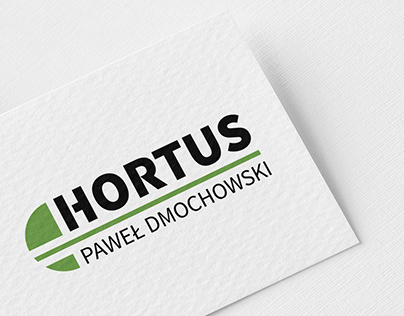 Logo i ulotka dla HORTUS - mieszalnia pasz
