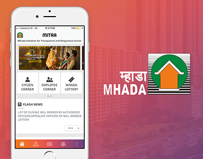 Mhada App Redesigned