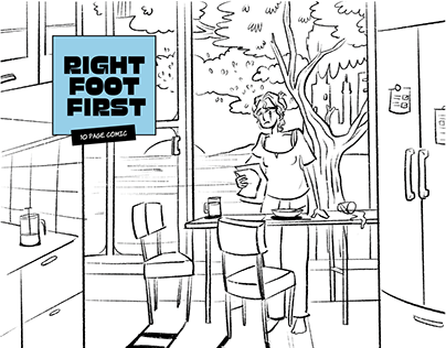 Right Foot First- Interactive comic