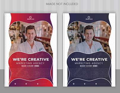 Marketing Agency Book Cover Design