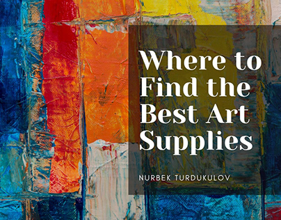 Where to Find the Best Art Supplies