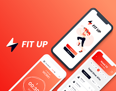 Fit Up Concept App - Personal UI Project 002