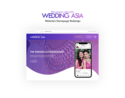 WeddingAsia - Website Redesign Concept