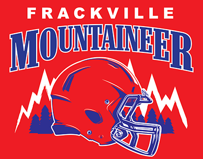 Frackville Mountaineer Football Shirt
