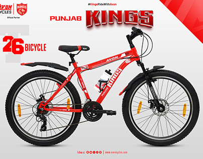 Punjab Kings & Avon Cycles Official Partner New Model