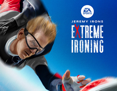 EA Sports Jeremy Irons Extreme Ironing