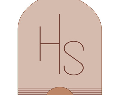Hillary Sophia Design Monogram Logo