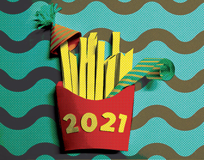 New Year's Diet Article Illustration