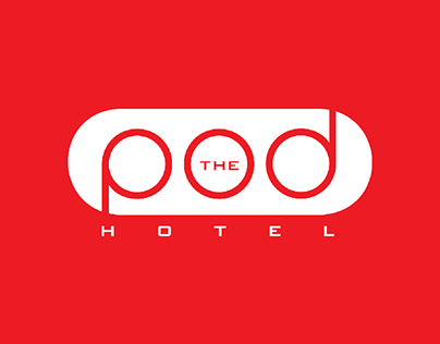 The Pod Hotel Branding