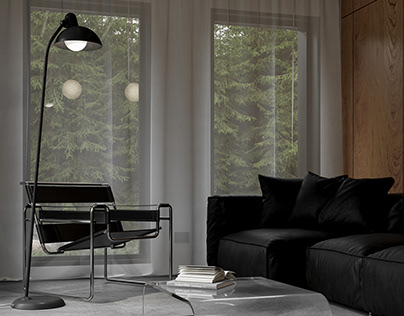 Bauhaus inspired interior