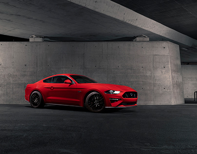 Project thumbnail - Another Mustang photo (with before and after slider)