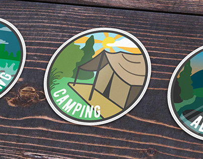Stickers | Camping